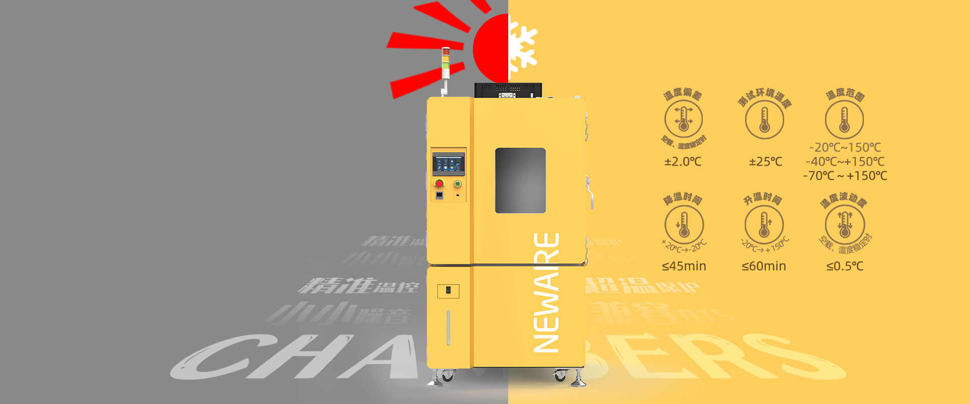 NEWARE Humidity-Flameproof High-Low Temperature Test Chambers