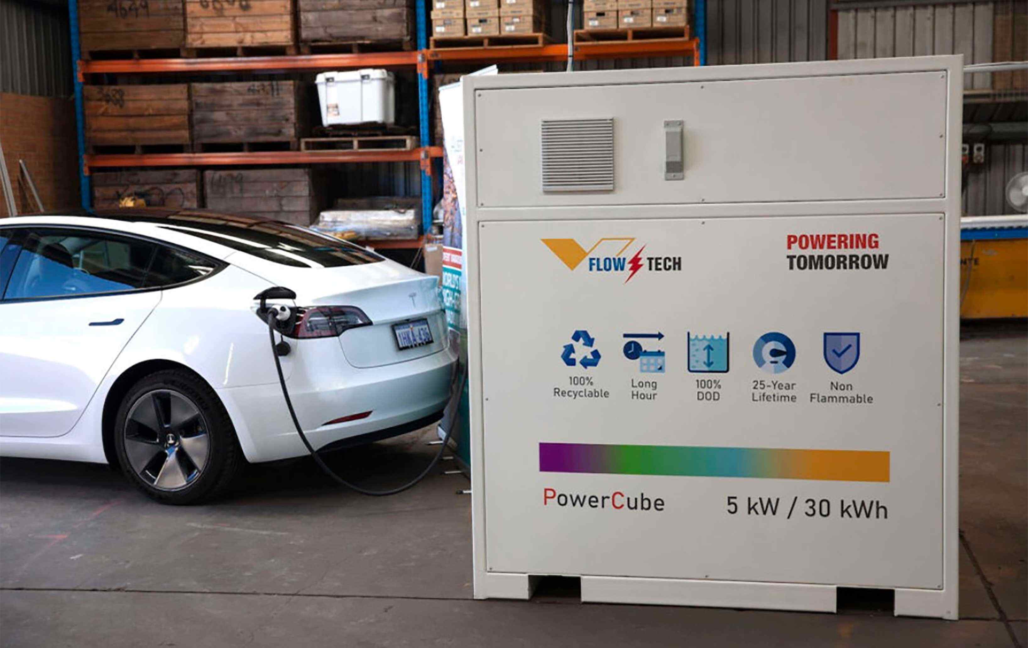 Vanadium flow batteries to support EV charging on trial in South Korea, Australia